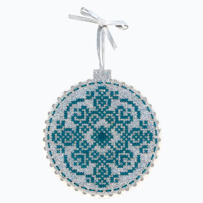 Borduurpakket Kerstboomhanger - Frost Pattern ST-1085