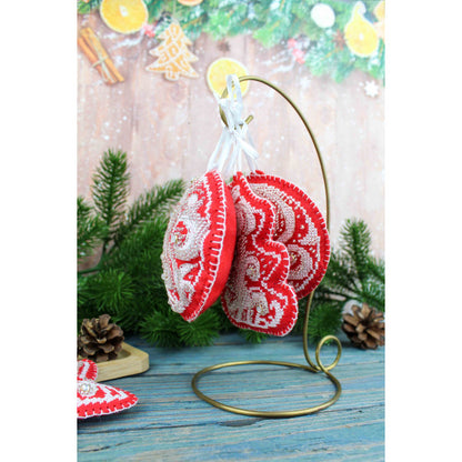 Embroidery Kit Christmas Tree Ornament - Frost Patterns: Christmas Tree ST-1091