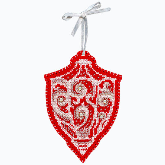Embroidery Kit Christmas Tree Ornament - Frost Patterns: Flashlight ST-1093