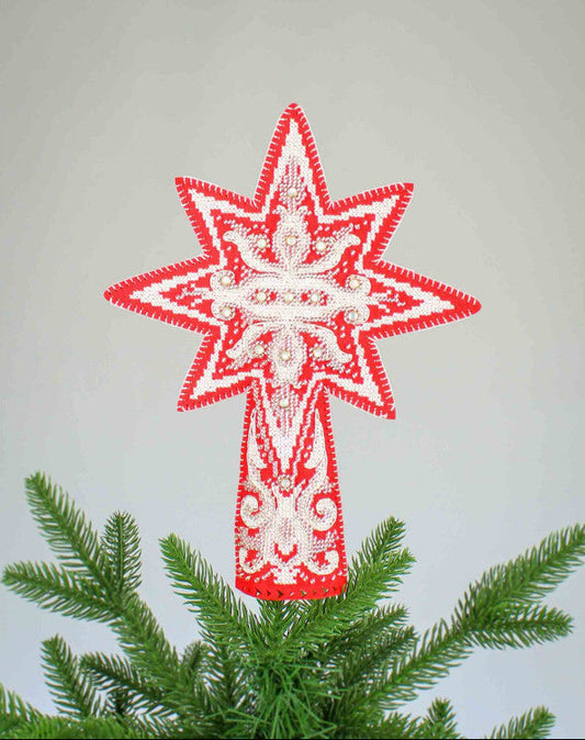 Borduurpakket Kerstboomhanger - Frost Patterns: Star ST1080