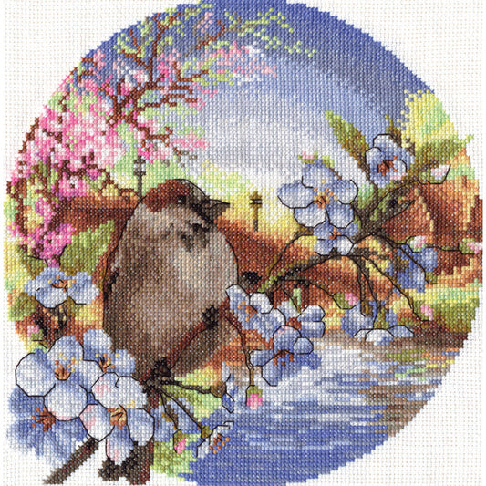 Cross Stitch Embroidery Kit - Warm Breeze PPT-0164