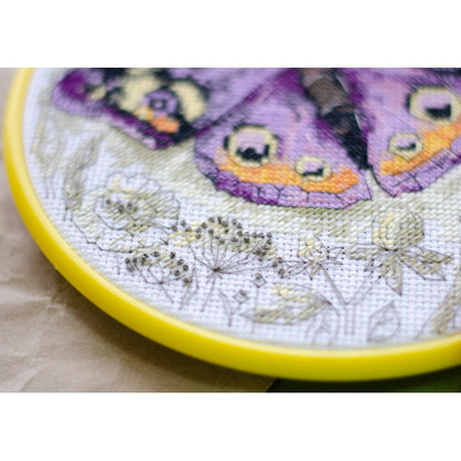 Cross Stitch Embroidery Kit incl. Embroidery Hoop - Sun's Kiss AAHM-081