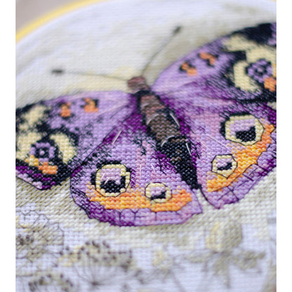 Cross Stitch Embroidery Kit incl. Embroidery Hoop - Sun's Kiss AAHM-081