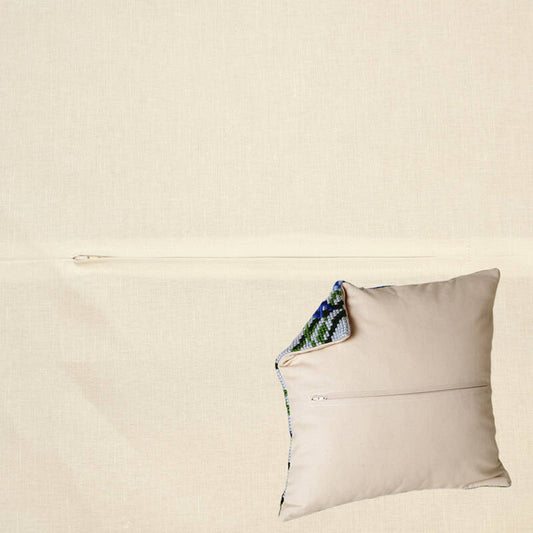 Kussenrug Met Rits - 45 x 45 cm - Ivoor