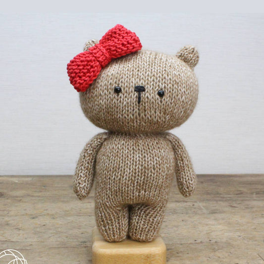 DIY Knitting Kit - Nöel Bear