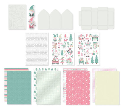Papierset - DDBD Dear Santa - Knippen en Plakken met Jaap