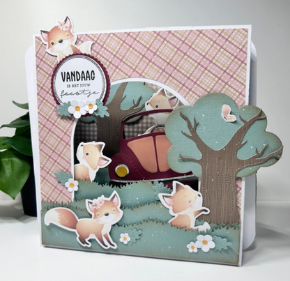 Ensemble de papier - Kit créatif DDBD - Petit Renard