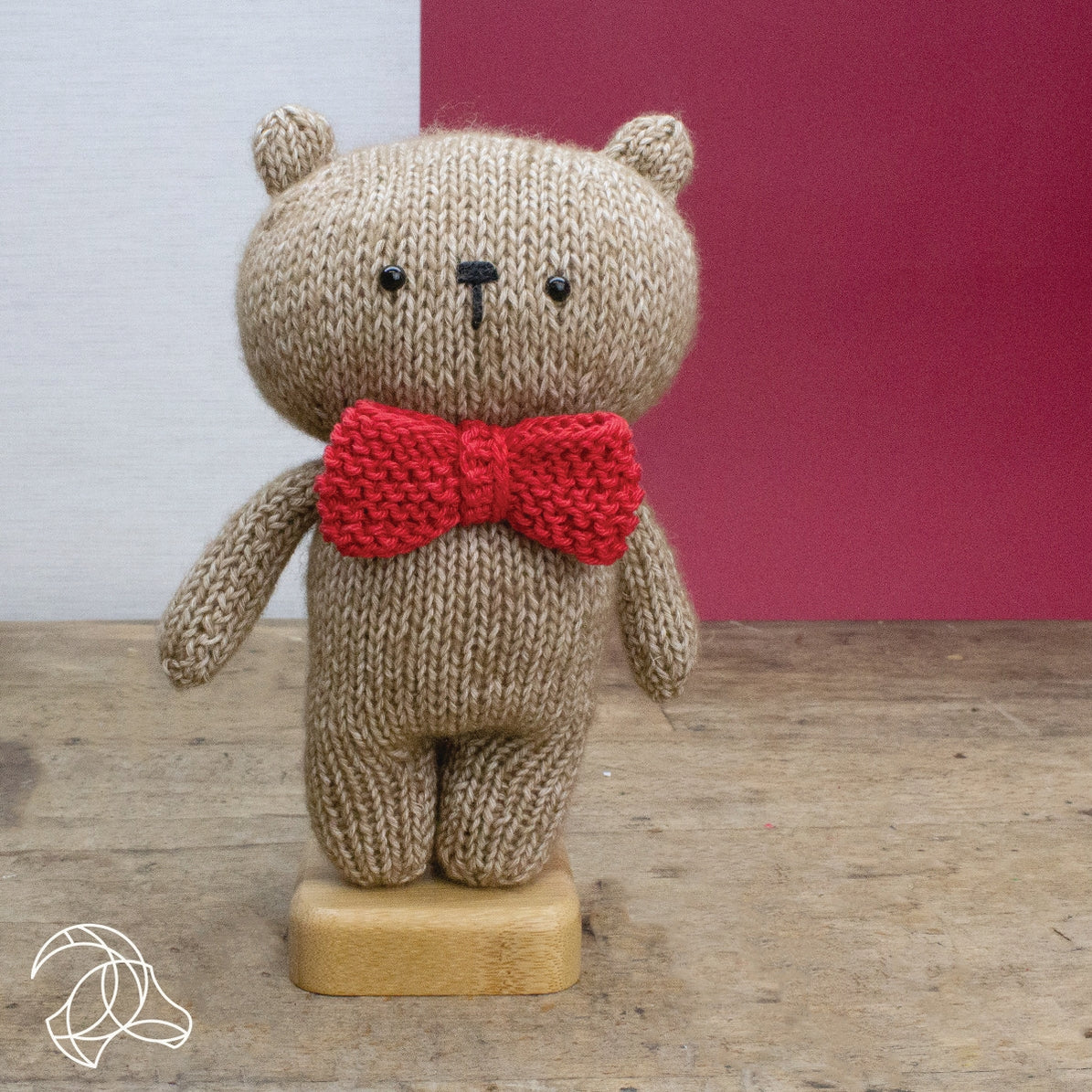 DIY Knitting Kit - Nöel Bear