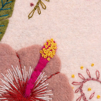 Kit de bricolage pour cerceau d'appliqué colibri