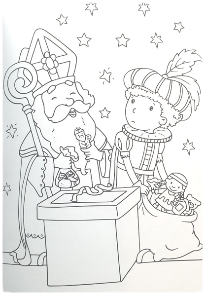 Coloring book - Sinterklaas