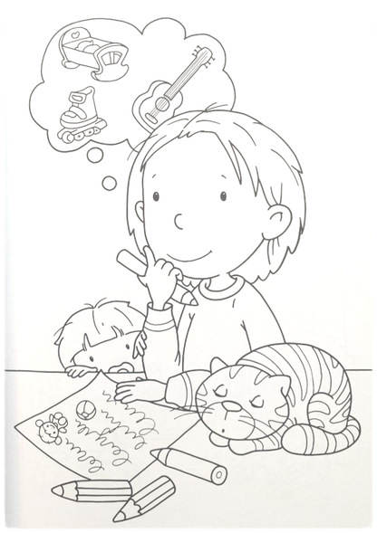 Coloring book - Sinterklaas