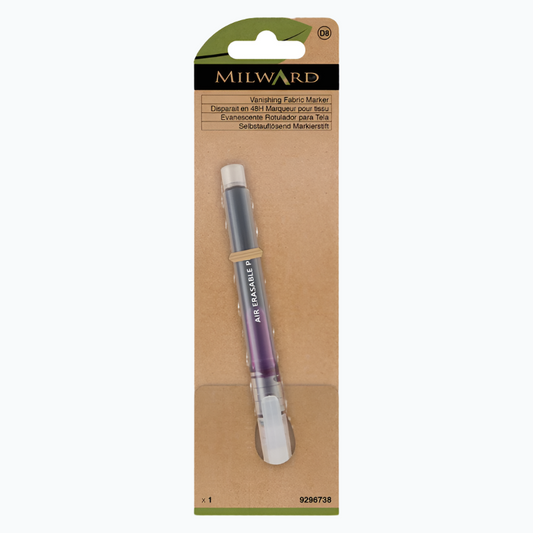 Self-Erase Fabric Marker Pen - Purple