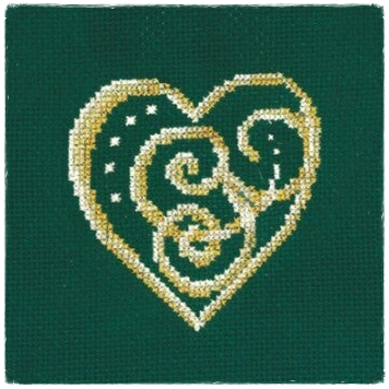 Kit de broderie - Bijoux Cœur