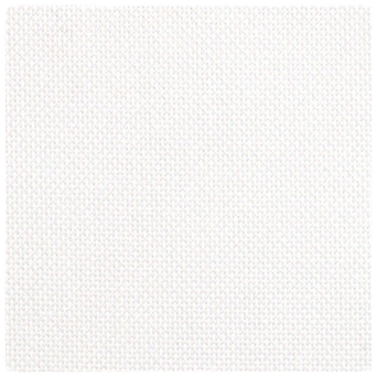 Embroidery fabric Evenweave 28 ct - 45x50 cm - White