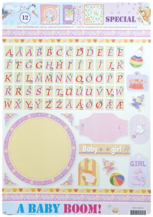 Cut sheet - A Baby Boom Special - No. 12