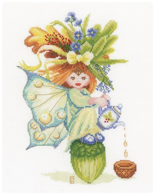 Borduurpakket - Acorn Girl
