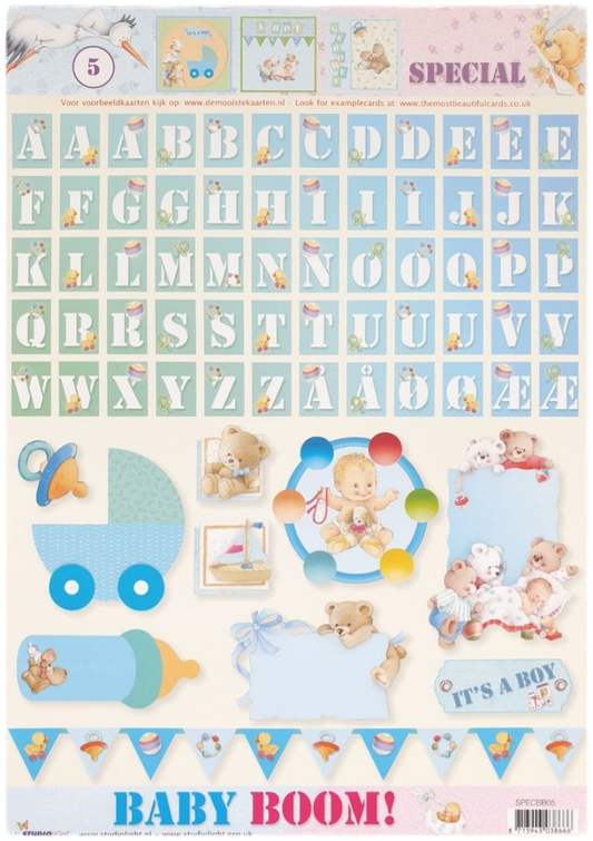 Cut sheet - A Baby Boom Special - No. 5
