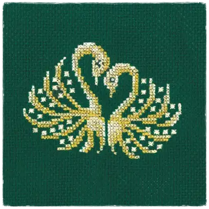 Kit de broderie - Cygnes