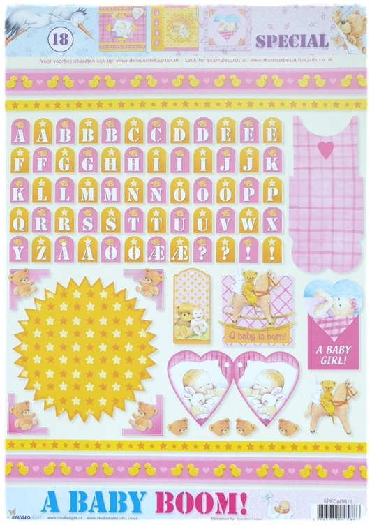 Cut sheet - A Baby Boom Special - N° 18