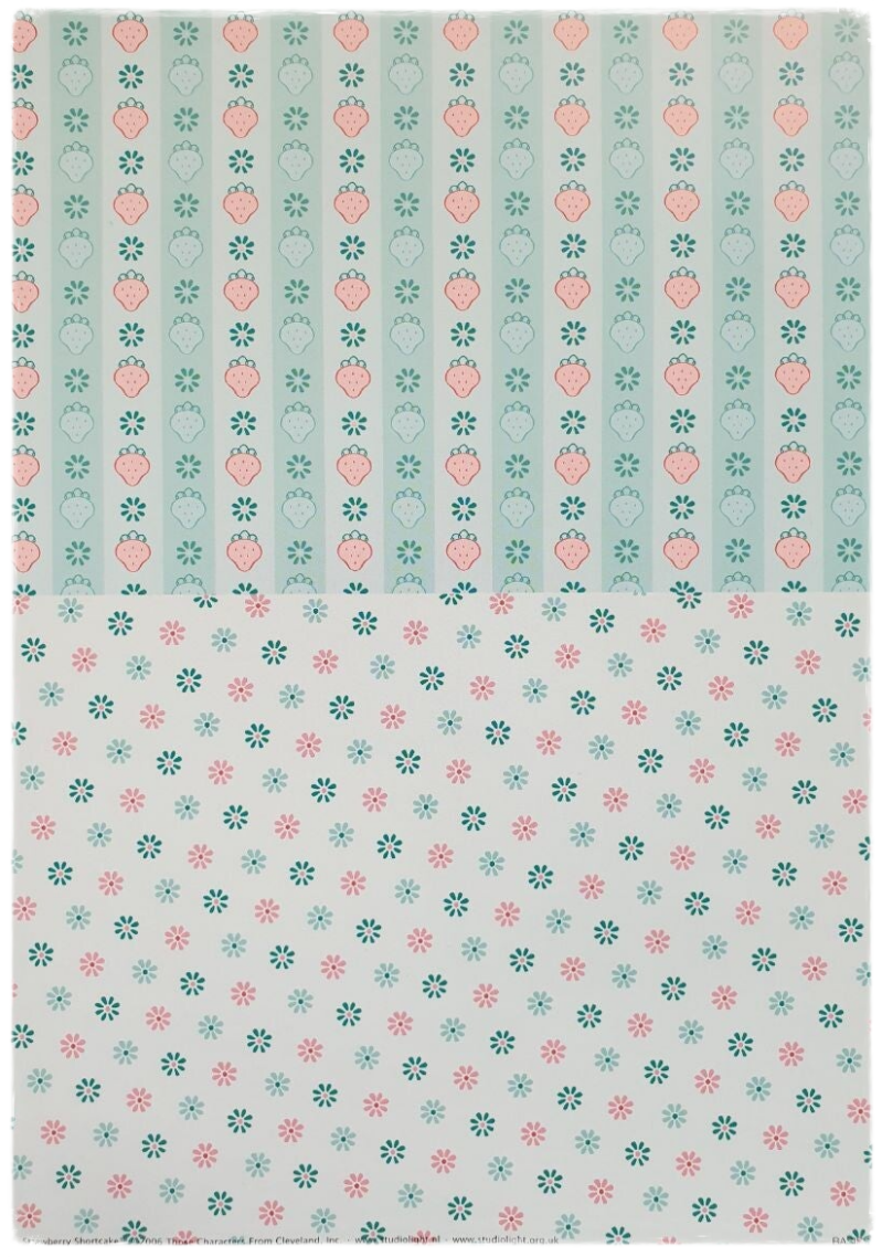 Basic Sheet - Strawberry Shortcake - No. 6