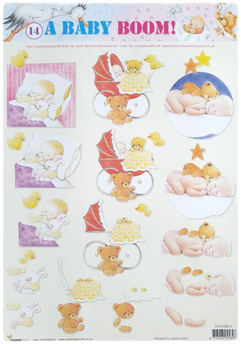 3D Cutting Sheet - A Baby Boom - N° 14