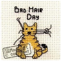 Borduurpakket - Bad Hair Day