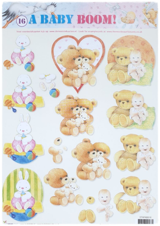 3D Cutting Sheet - A Baby Boom - N° 16