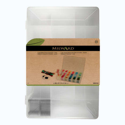 Yarn Storage Box with Wrapping Cards - Large