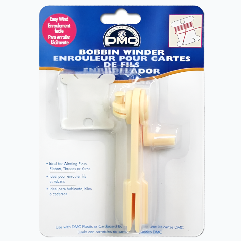 Yarn winder for wrapping cards