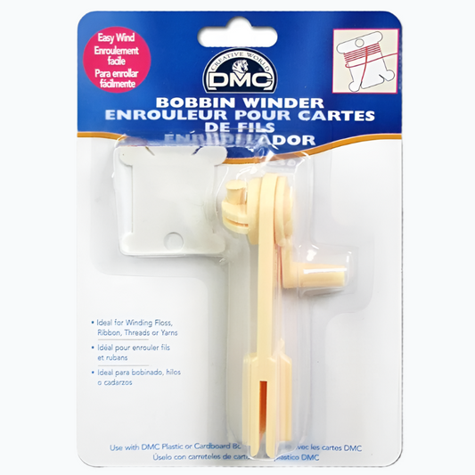 Yarn winder for wrapping cards