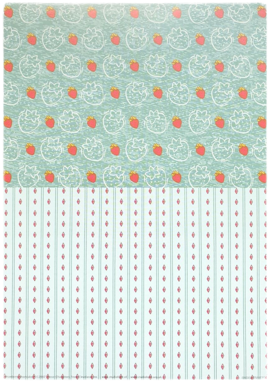 Basic Sheet - Strawberry Shortcake - No. 10