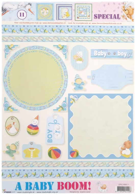 Cut sheet - A Baby Boom Special - No. 11