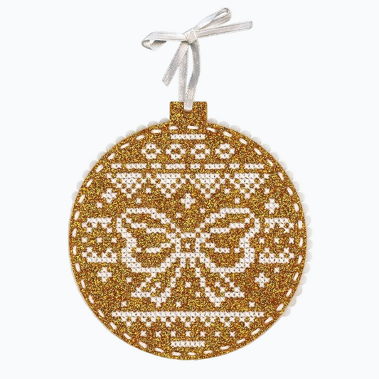 Kit de broderie pour sapin de Noël - Golden Gift T-1020