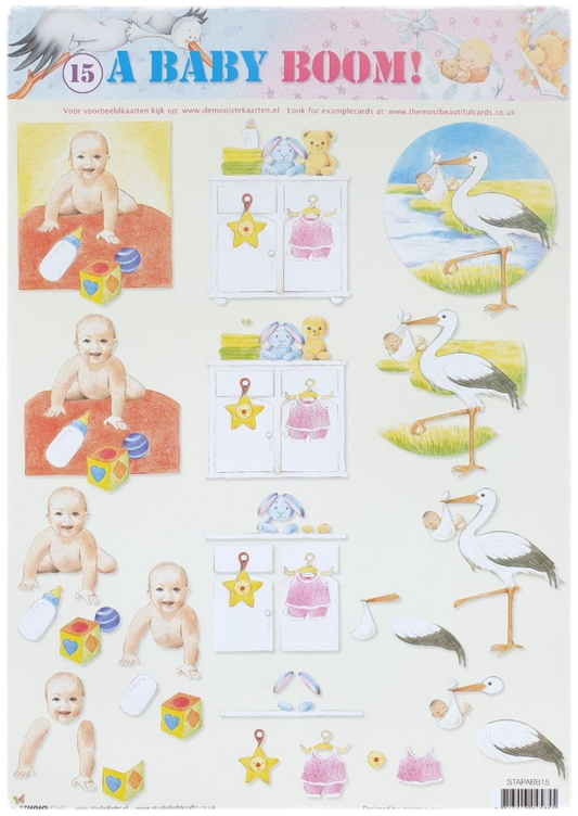 3D Cutting Sheet - A Baby Boom - N° 15