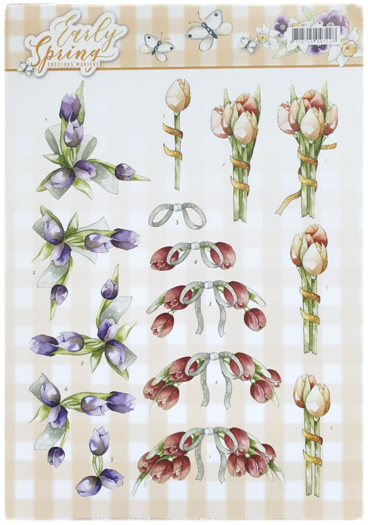 3D Cutting Sheet - Early Spring - CD11025
