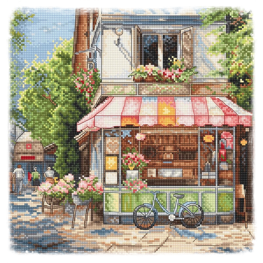 Borduurpakket - Corner Shop