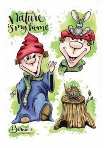 Clear Stamp - Bernie 1