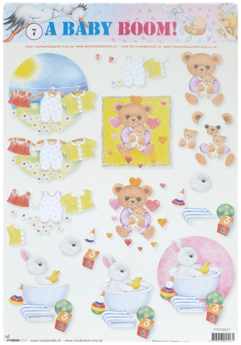 3D Cutting Sheet - A Baby Boom - N° 7