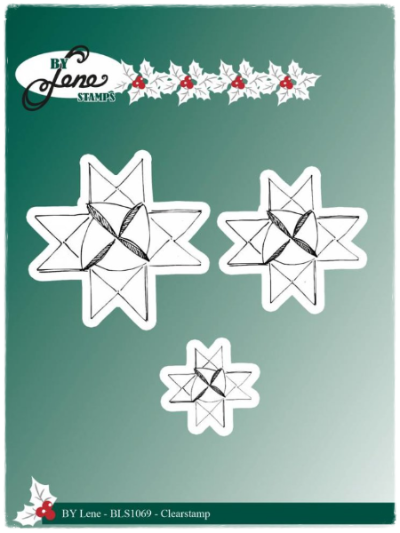 Tampon transparent - Étoiles tissées