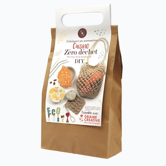 ECO Friendly Haak- en Macramé Pakket - Zero Waste Keuken Kit