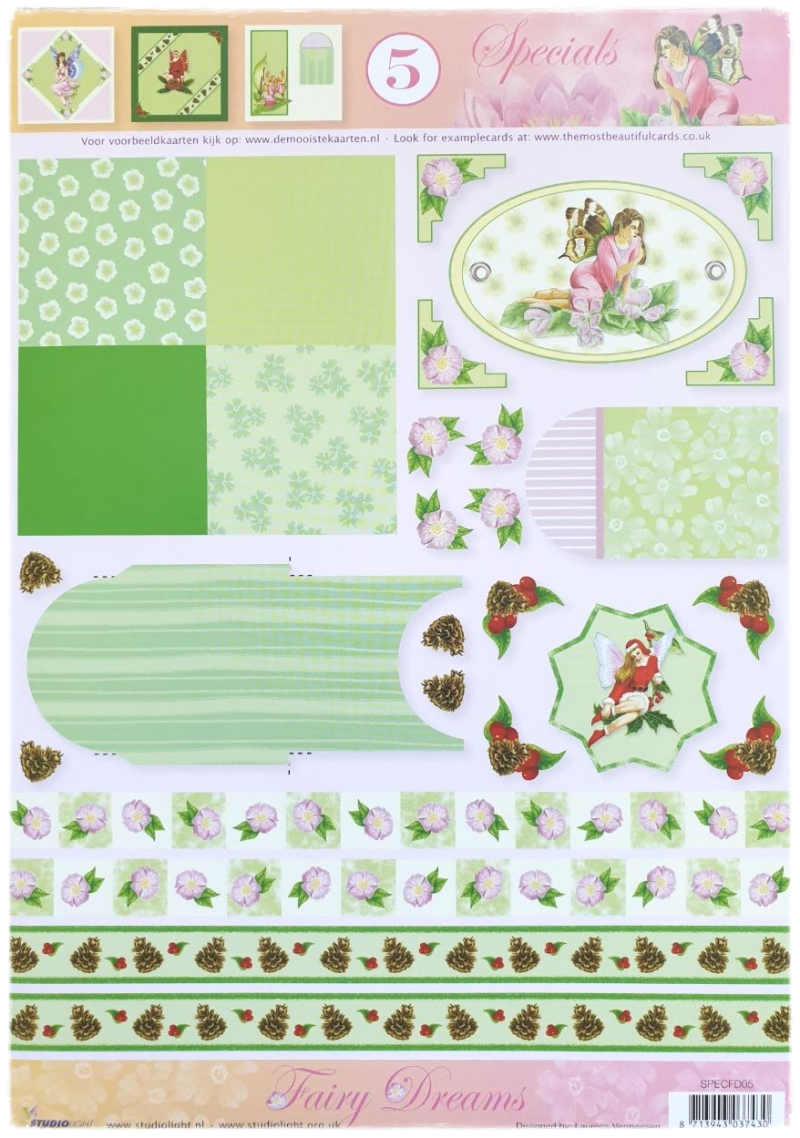 3D Cutting Sheet - Fairy Dreams Specials - N° 05