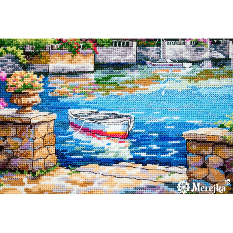 Cross Stitch Embroidery Kit - Lake Como K175
