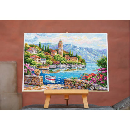 Cross Stitch Embroidery Kit - Lake Como K175