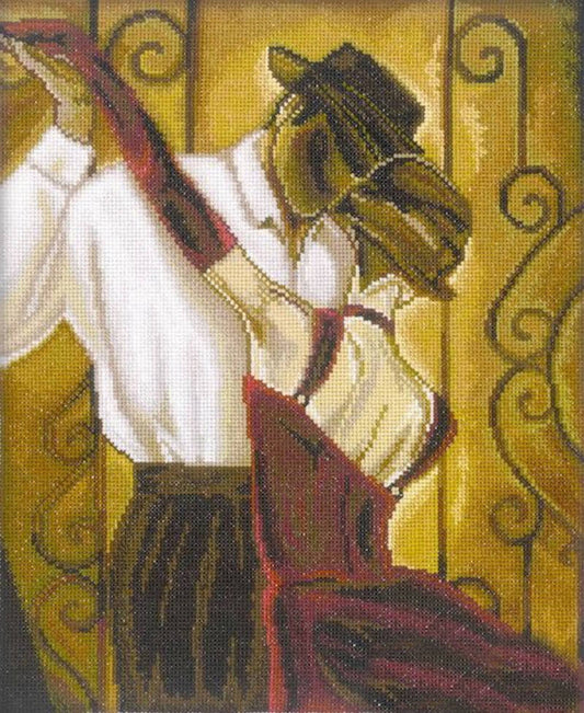 Embroidery kit - The Dancers I