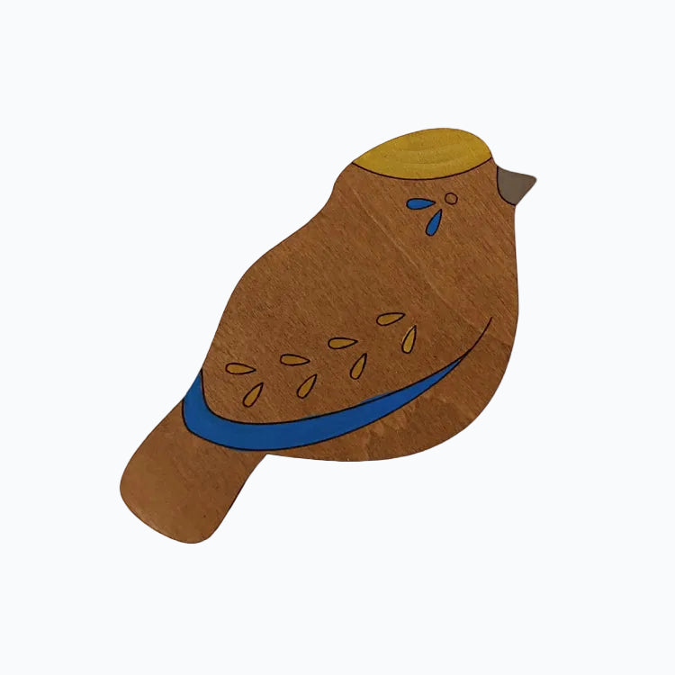 Needle magnet - Bird Blue