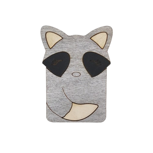 Magnet Needle Box - Raccoon