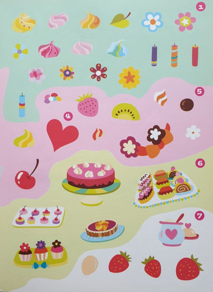 Stickerzone - Dessertjes