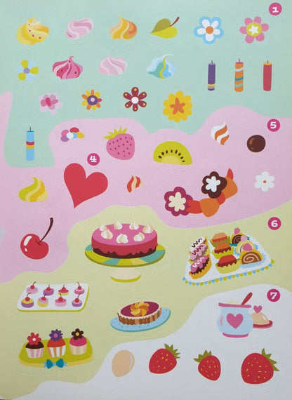 Stickerzone - Dessertjes