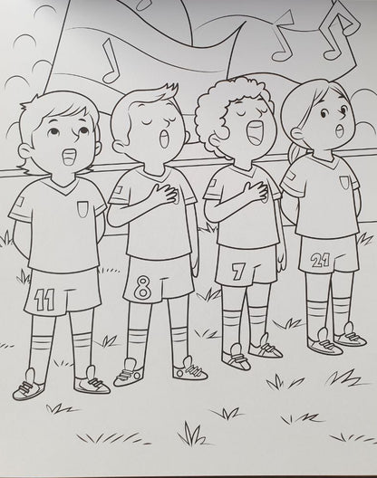 Kleurblok - Super Voetbal