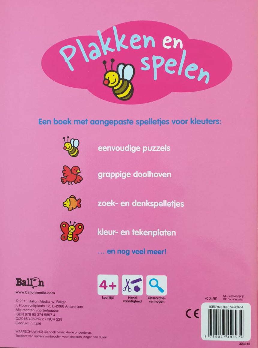 Plakken en Spelen - Beertje